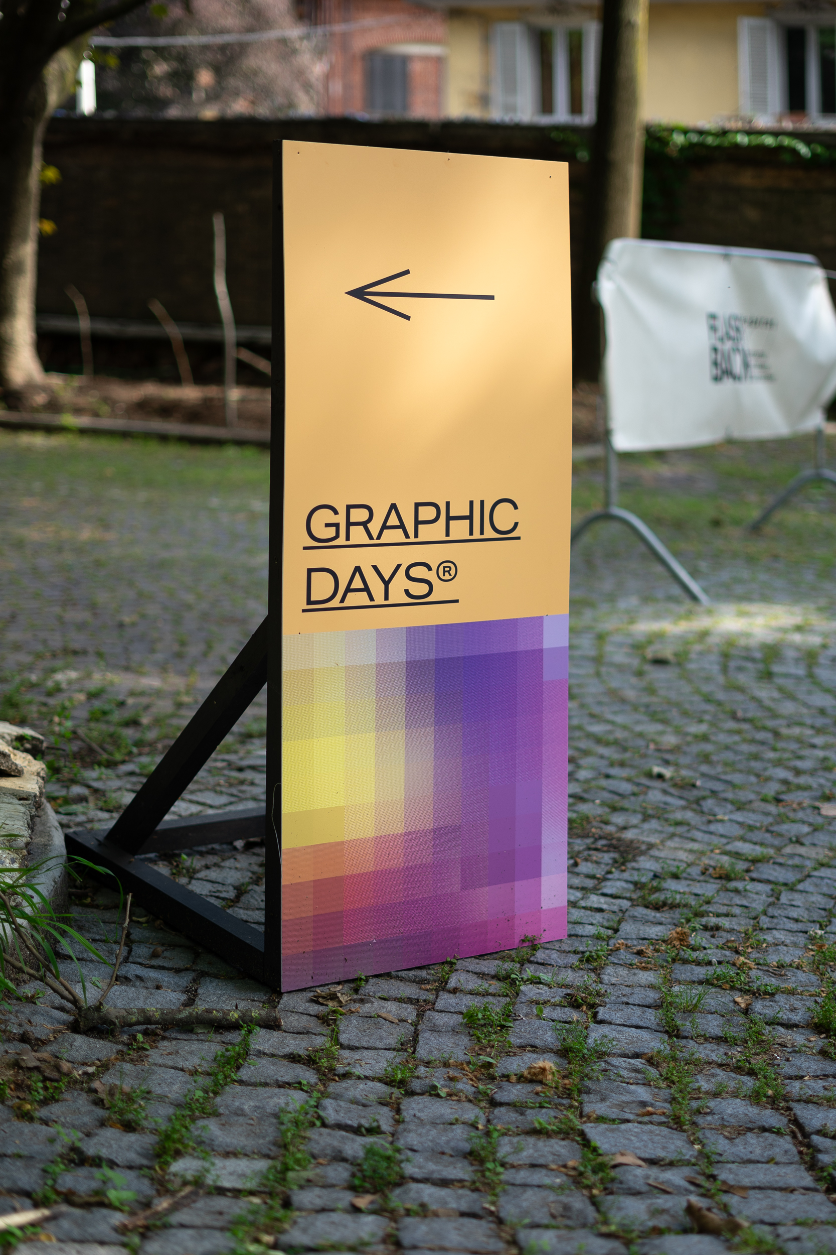 Graphic Days signage system in Turin