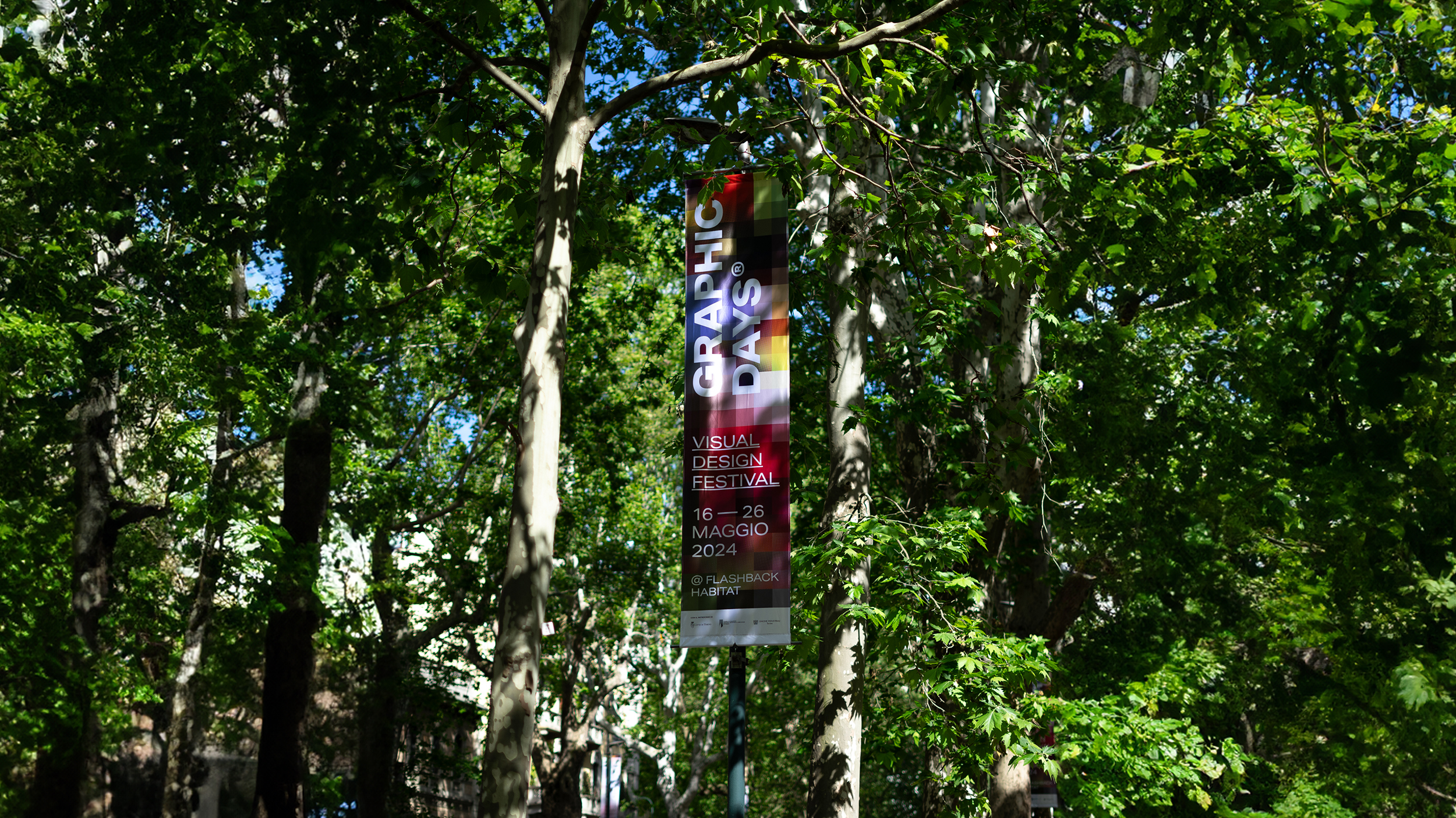 Graphic Days signage system in Turin