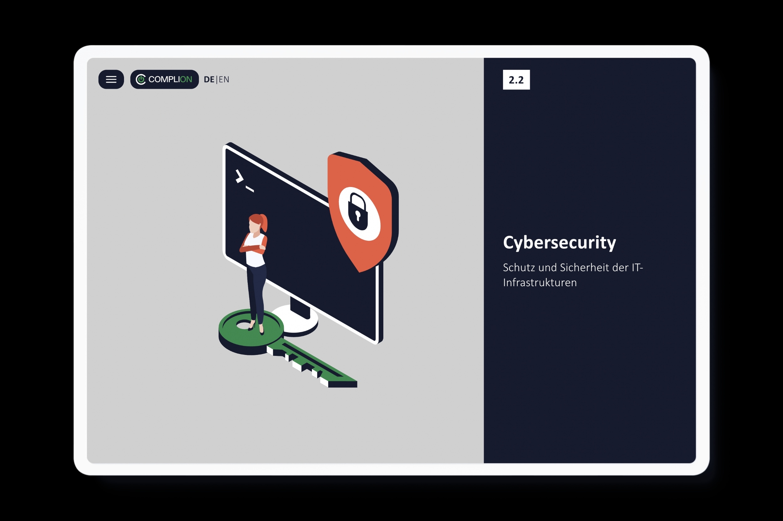 Website redesign for Complion with a clean grid layout and colorful isometric illustrations