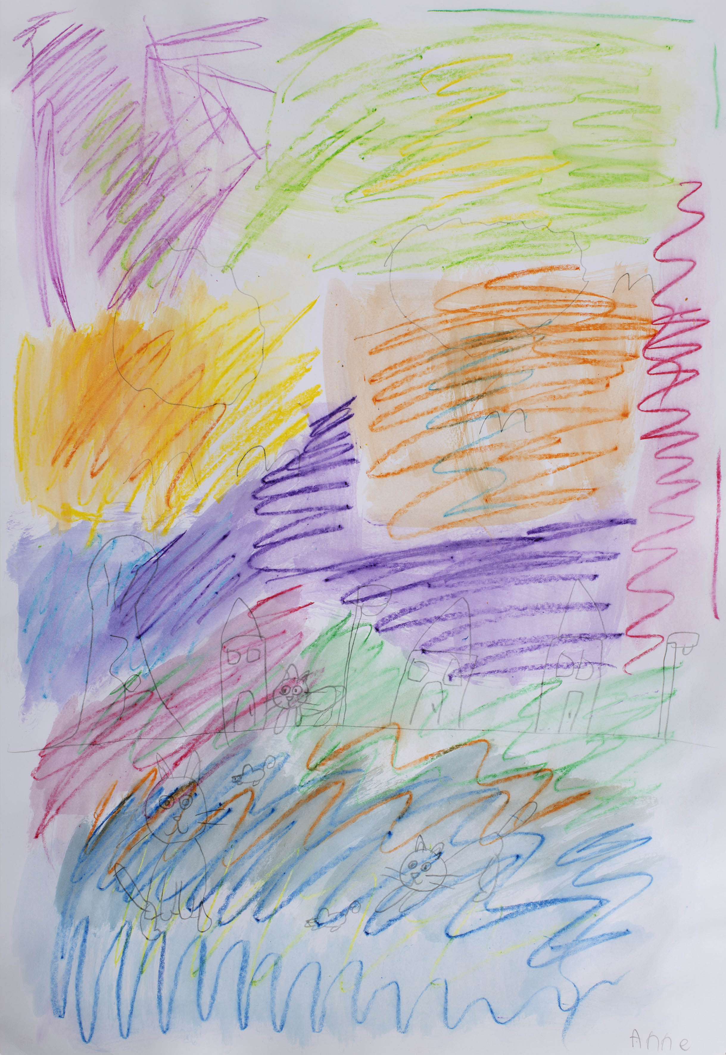 Colorful sketches by Anne Bombach